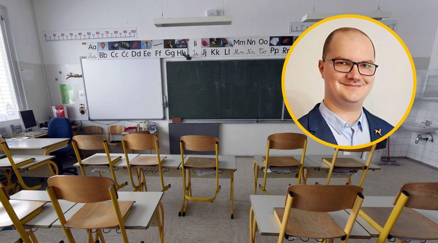 Slovenec se je prebil med 50 najboljših učiteljev na svetu (v primeru zmage bo prejel skoraj milijon evrov) (foto: Bobo/Facebook/Uroš Ocepek/fotomontaža)