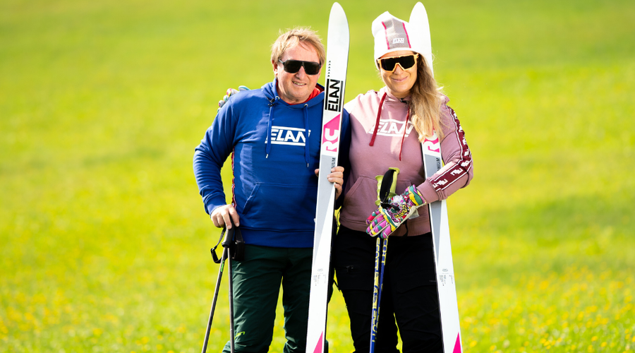 "Poglej te norce, kaj se grejo!": na najbolj odbitem smuku v Sloveniji letos tudi dve smučarski legendi (foto: Arhiv organizatorja)