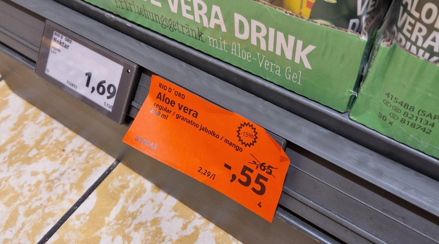 "Po Hofer ceni": priljubljeni trgovec z znižanimi cenami zgolj zavaja kupce? (FOTO) (foto: Bralec)