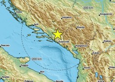 Balkan stresel močnejši potres, čutili so ga tudi v Dalmaciji