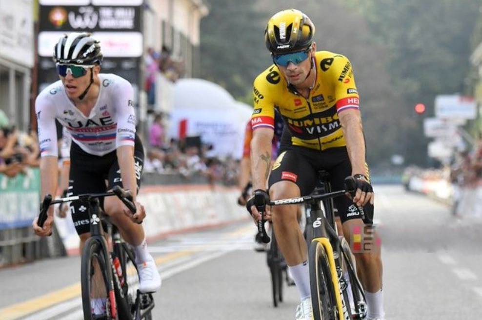 Mladi Belgijec je za sabo pustil tudi slovenska kolesarska asa (foto: Facebook/Slo cycling)