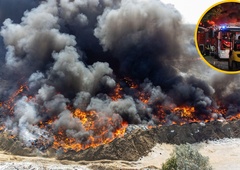 Preteče opozorilo po grozljivem požaru: "Vsi, ki ste bili izpostavljeni škodljivim plinom, pojdite k zdravniku!"