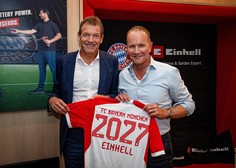 Einhell Germany AG podaljšuje partnerstvo s  FC Bayern