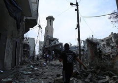 Vojaški spopad na Bližnjem vzhodu: Izrael vrača udarec, prejel pa je tudi močno podporo mednarodne skupnosti