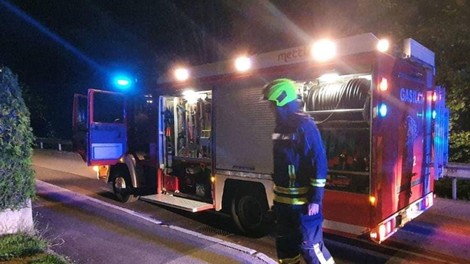 Tik pred novim letom grozljiva drama streljaj od Ljubljane: na delu več kot 60 gasilcev, gorelo je ... (FOTO)