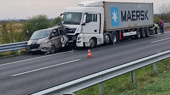 S tovornjakom v pešca s polno hitrostjo: sin preminulega 63-letnika išče očividce grozljive nesreče (foto: Facebook/Tomislav Kluk)