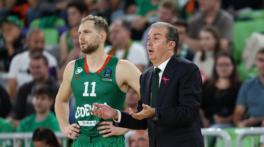 V Stožicah je Zmaje v ključnem trenutku zapustila sreča (foto: Facebook/Cedevita Olimpija Ljubljana)
