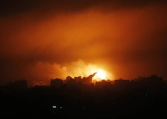 Bitka med Hamasom in Izraelom: nad Tel Aviv poletele rakete