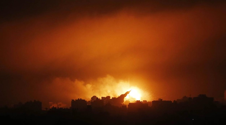 Bitka med Hamasom in Izraelom: nad Tel Aviv poletele rakete (foto: Profimedia)