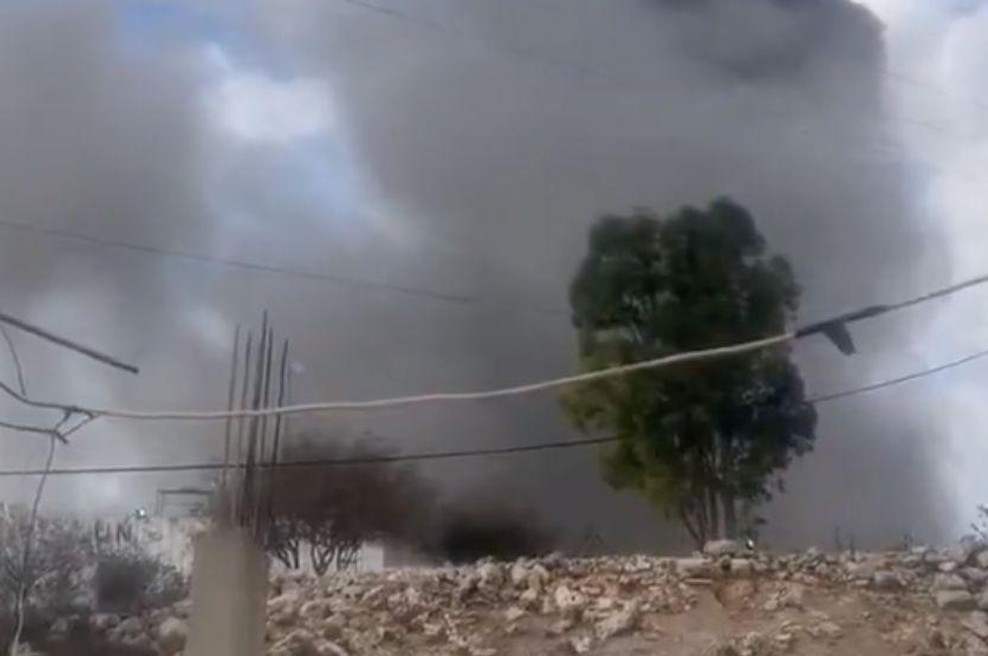 Izrael napadel Sirijo! Rakete deževale na letališči v Damasku in Alepu (VIDEO) (foto: Twitter)