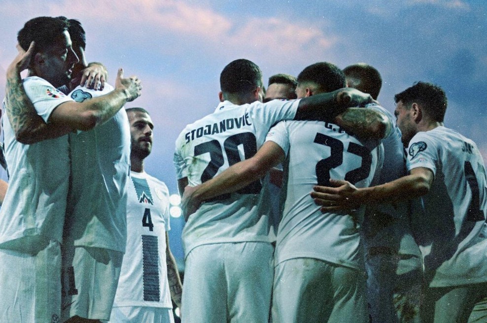 Kakšna zmaga! Slovenski nogometaši pometli s Finci, vse bližje so uvrstitvi na EP (VIDEO) (foto: Twitter/nzs_si)