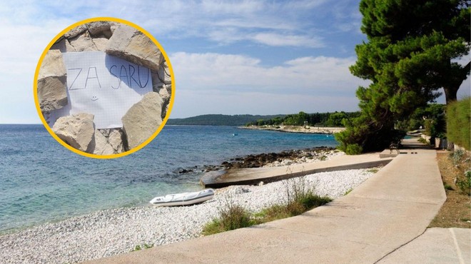 Kopalci na hrvaški plaži našli pomembno pismo (ko so ga prebrali, so hitro začeli iskati Saro) (foto: Profimedia/Facebook/Regional Express/fotomontaža)