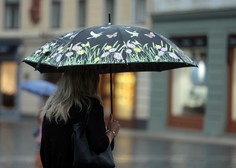 Konec toplega vremena: padavine bodo do jutra zajele večji del Slovenije