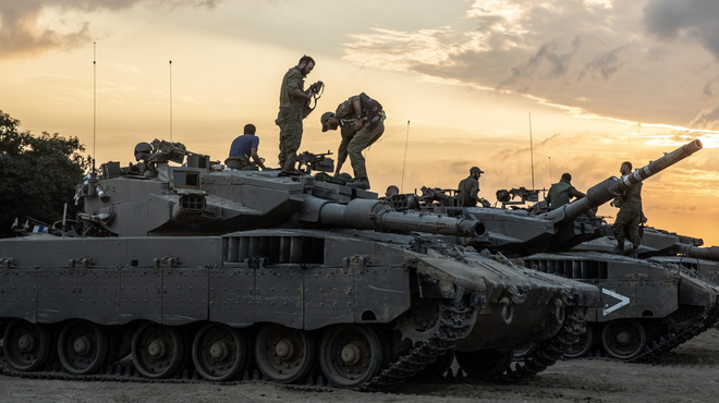 Izrael pod mednarodnim pritiskom: vojska bo kmalu vkorakala v Gazo, ki je polna civilistov (oglasil se je tudi papež Frančišek) (foto: Profimedia)