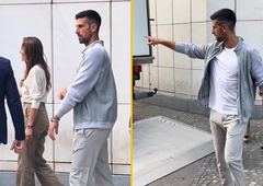 Novak Đoković v Ljubljani: oboževalci so ga ujeli v družbi soproge in svetovno znanega zdravnika (VIDEO)