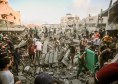 Na območju Gaze vse hujša humanitarna katastrofa, ljudje so obupani