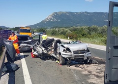 Skrb vzbujajoča statistika: vse več prometnih nesreč z udeleženimi opitimi vozniki