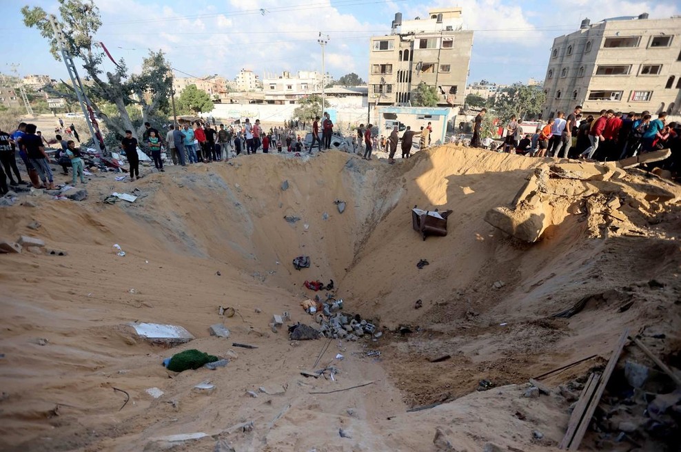 Nujno potrebna pomoč Palestincem: EU vzpostavlja humanitarni zračni most (foto: Profimedia)