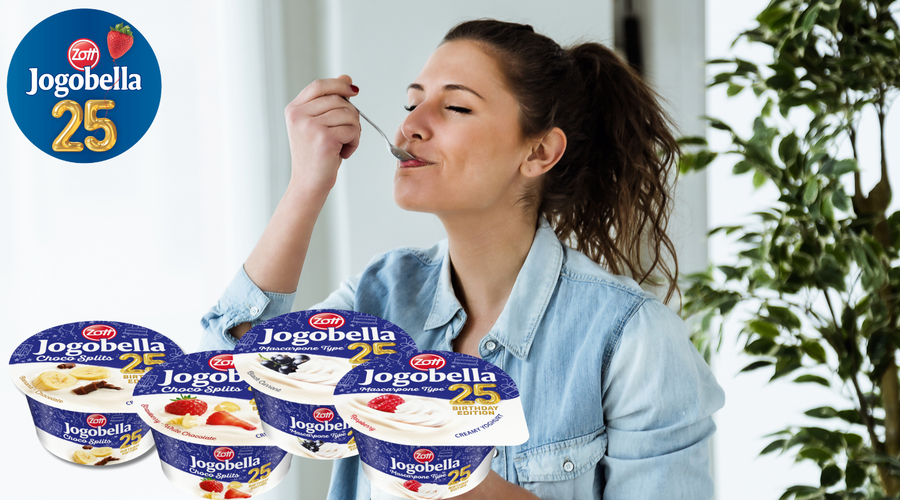 Slovenci obožujemo ta sadni jogurt, ki svoj 25. rojstni dan zdaj proslavlja s 4 novimi okusi (foto: Jogobella)