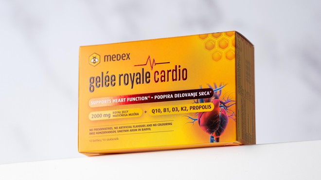 Nov Medexov izdelek za celovito podporo zdravju srca in ožilja (foto: promocijska fotografija)