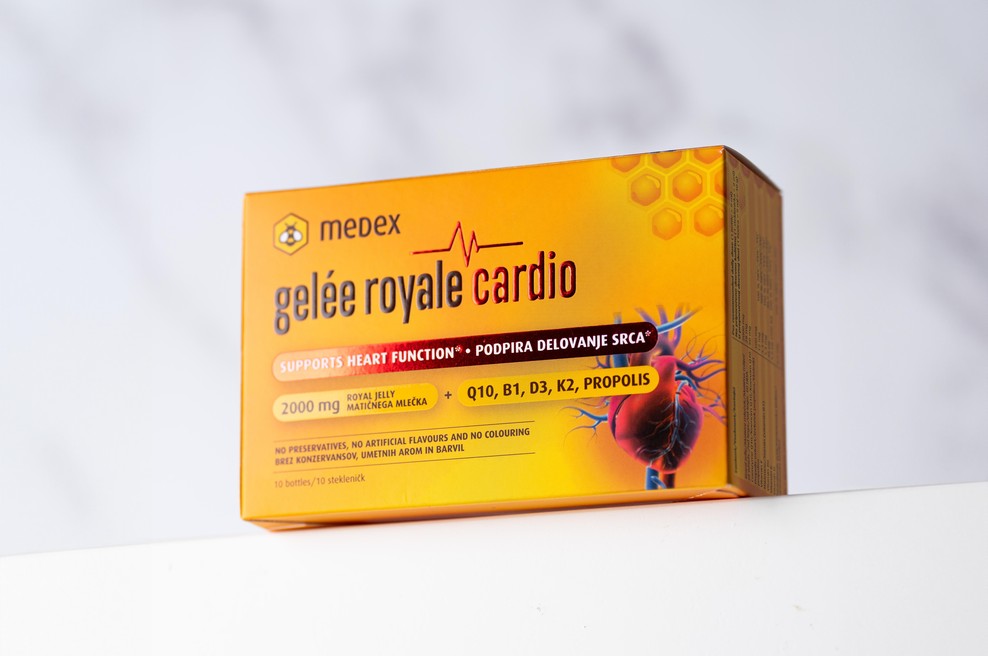 Nov Medexov izdelek za celovito podporo zdravju srca in ožilja (foto: promocijska fotografija)