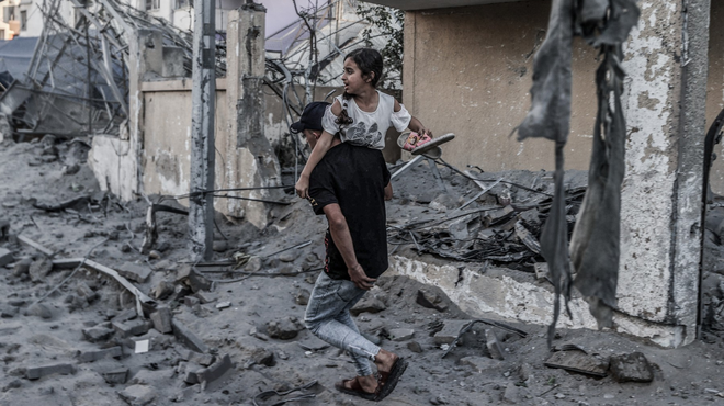 V raketnem napadu na bolnišnico umrlo več kot 500 ljudi (izraelska in palestinska stran krivdo valita ena na drugo) (foto: Profimedia)