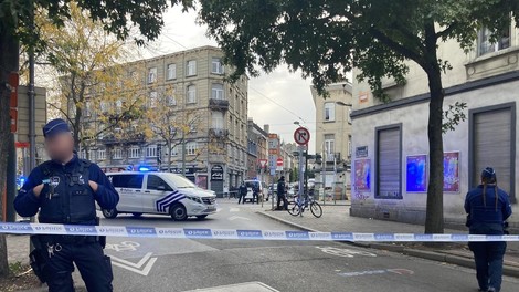 V Bruslju ustrelili domnevnega napadalca (njegovo zdravstveno stanje ni znano)