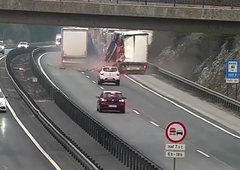 Saj ni res, pa je: nevarna vožnja, ki vas bo pustila brez besed (VIDEO)