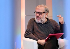 Slavoj Žižek razburil občinstvo, nekaj ljudi je zapustilo dvorano