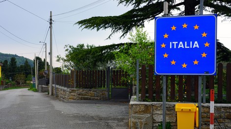 Nevarnost terorizma: Italija uvaja nadzor na meji s Slovenijo