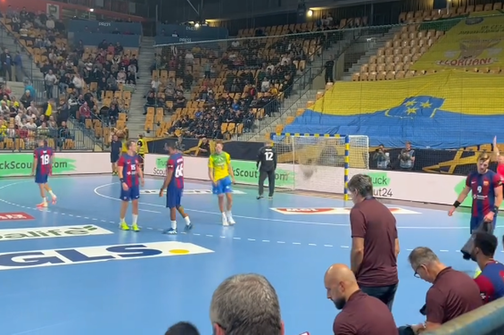 Ni se izšlo: slovenski rokometni prvaki klonili pred slovito Barco (foto: Facebook/RK Celje Pivovarna Laško)