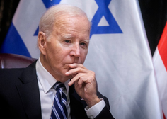 Biden: Izrael je po napadu Hamasa podprla večina sveta, vendar izgubljajo podporo zaradi neselektivnega bombardiranja
