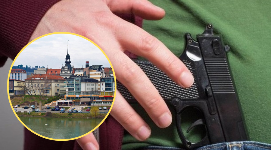 Nedeljska drama v Mariboru: gost lokala je streljal na drugega gosta (foto: Profimedia/fotomontaža)