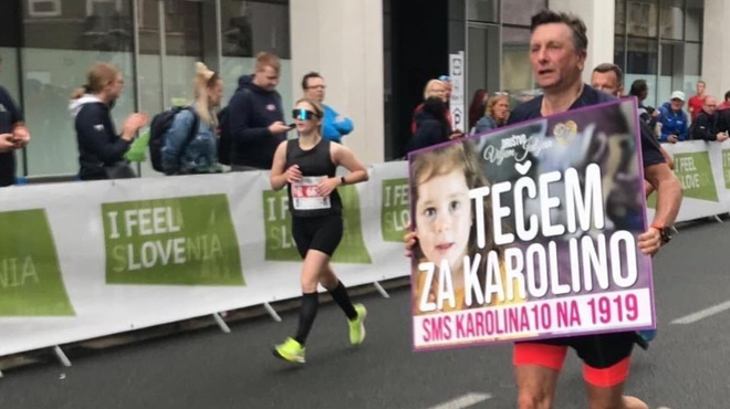 Dobrodelni Pahor je odtekel maraton za malo Karolino! Mu je uspelo zbrati potrebna sredstva? (foto: Instagram/Borut Pahor)
