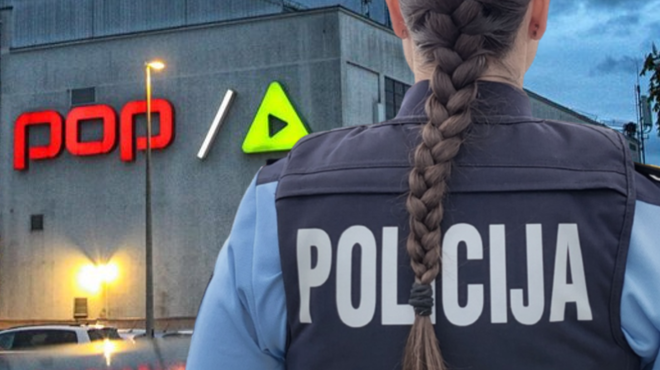 Po včerajšnjih razkritjih domnevnega podkupovanja na Darsu televizijo POP TV obiskala policija (foto: Bobo/Facebook/Slovenska policija/fotomontaža)