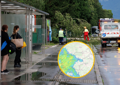 Arso je izdal opozorilo, prihajajo nevihte in močnejši nalivi: spremljajte radarsko sliko padavin (in glejte, kam se pomikajo deževni oblaki)