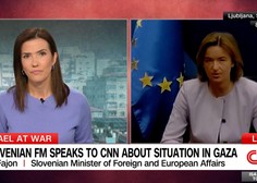 Tanja Fajon za CNN posvarila pred širjenjem konflikta na Bližnjem vzhodu: "To je strah nas vseh"
