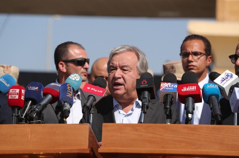 Antonio Guterres razjezil Izraelce: “Po pokolu ni več prostora za uravnotežen pristop, Hamas je treba izbrisati z obličja planeta!” (foto: Profimedia)