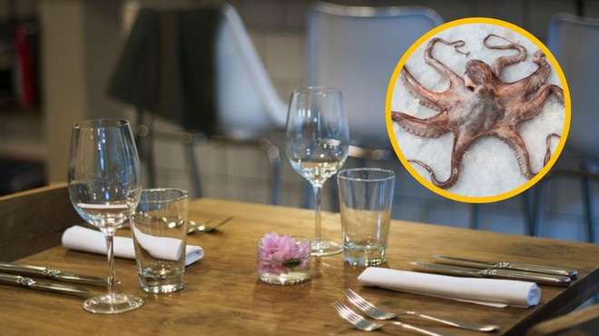 Usodna nesreča v restavraciji: moški jedel živo hobotnico, ki ga je nazadnje pokončala (foto: Profimedia/fotomontaža)