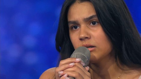 Zaradi nepričakovanega sporočila se je Sofia po nastopu na Talentih zjokala