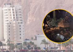Šok in panika: na priljubljeno turistično letovišče v Egiptu priletela raketa in zadela bolnišnico (FOTO)