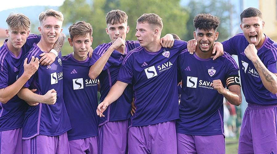 Maribor se v EON NextGen ligi bori za naslov prvaka, njegovi mladinci pa so barve Slovenije dostojno branili tudi v Evropi (foto: NK Maribor)