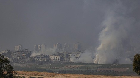 Gaza z raketami znova nad Izrael