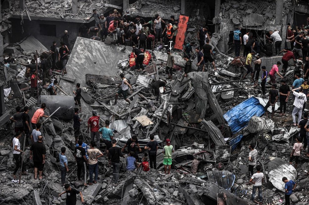 Pravi pekel na Zemlji: bombe letijo vsepovprek, prekinjene tudi komunikacijske povezave (foto: Profimedia)