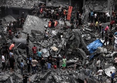 Pravi pekel na Zemlji: bombe letijo vsepovprek, prekinjene tudi komunikacijske povezave