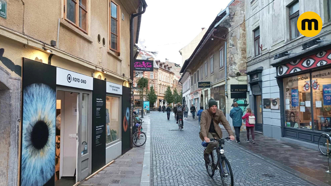 Poznate to ljubljansko ulico? Čeprav je nekoliko skrita in "čudaška", jo turisti obožujejo (foto: M.P.)