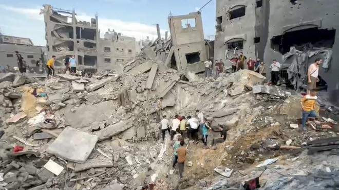 Število mrtvih v Gazi preseglo 9000, skoraj polovica bolnišnic ne deluje več (foto: Profimedia)
