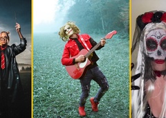 Znani Slovenci so se za noč čarovnic prelevili v strašljive maske: bi jih prepoznali? (FOTO)