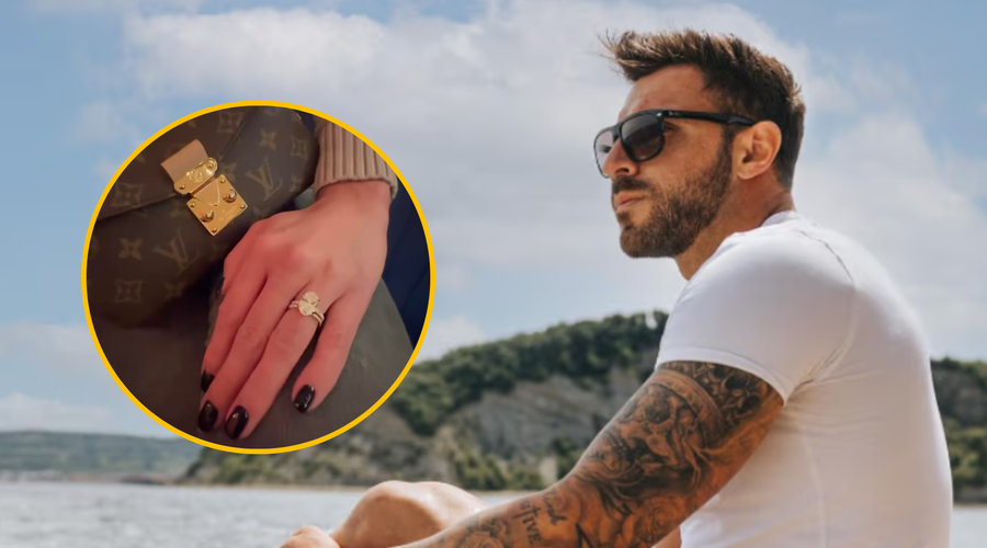 Sanjski moški Gregor Čeglaj je zaročen: razkrivamo ime skrivnostne temnolaske, ki na prstancu nosi pregrešno drag prstan (foto: Instagram/gregor_ceglaj21/ftomontaža)