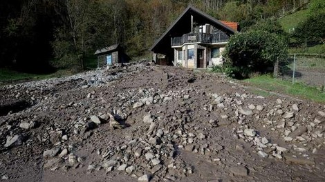 Bodite pazljivi: obstaja povečana nevarnost nastanka zemeljskih plazov